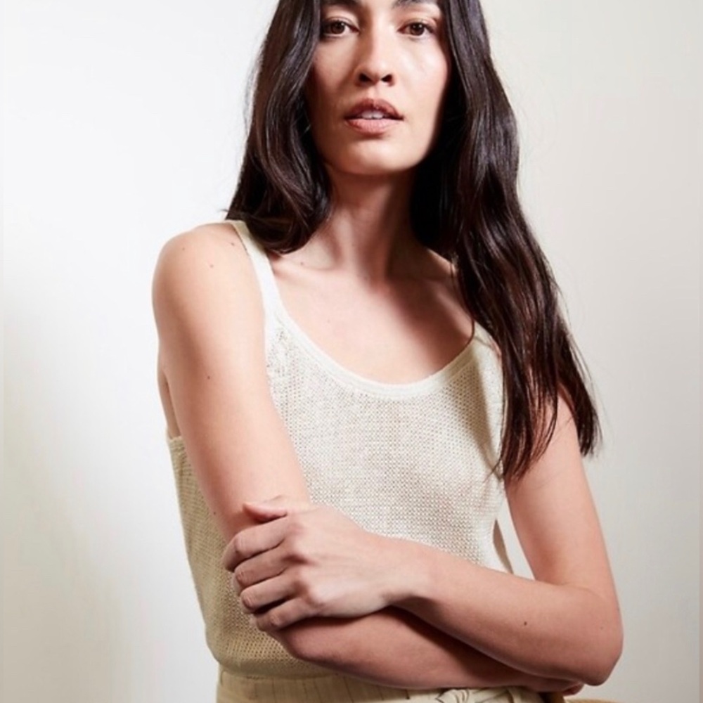 Banana Republic Linen Blend Sweater Tank